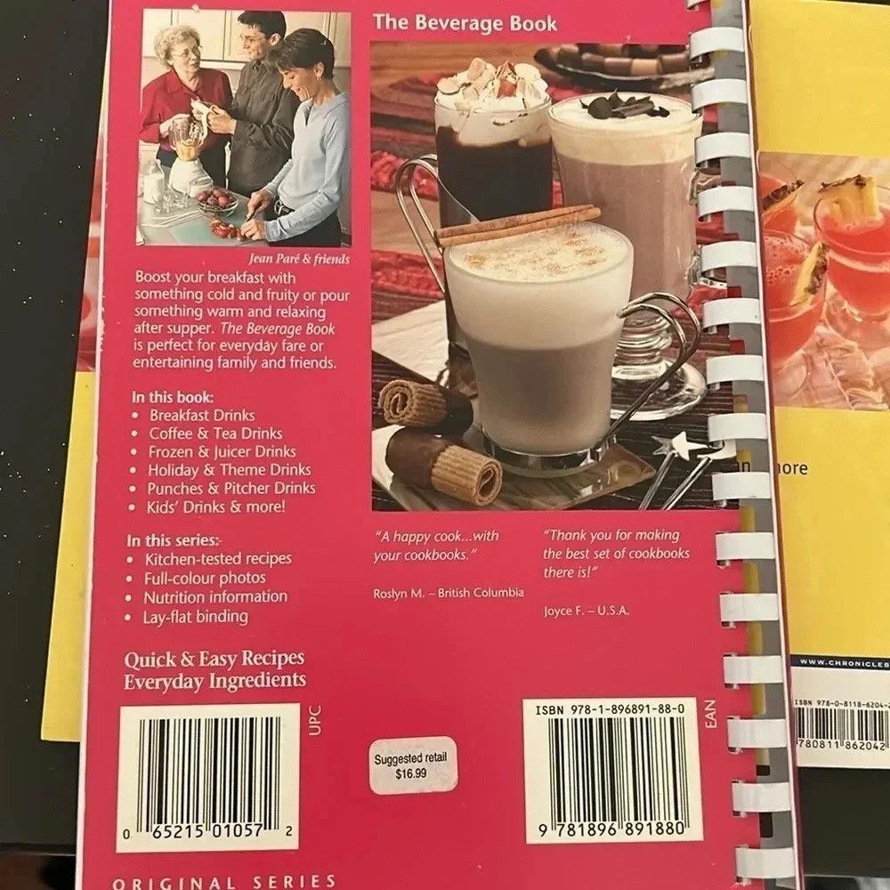 Bundle of Recipe Books for Beverages | Beverage Books | Bartending | Cocktails